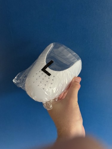 White large crease protectors - large,